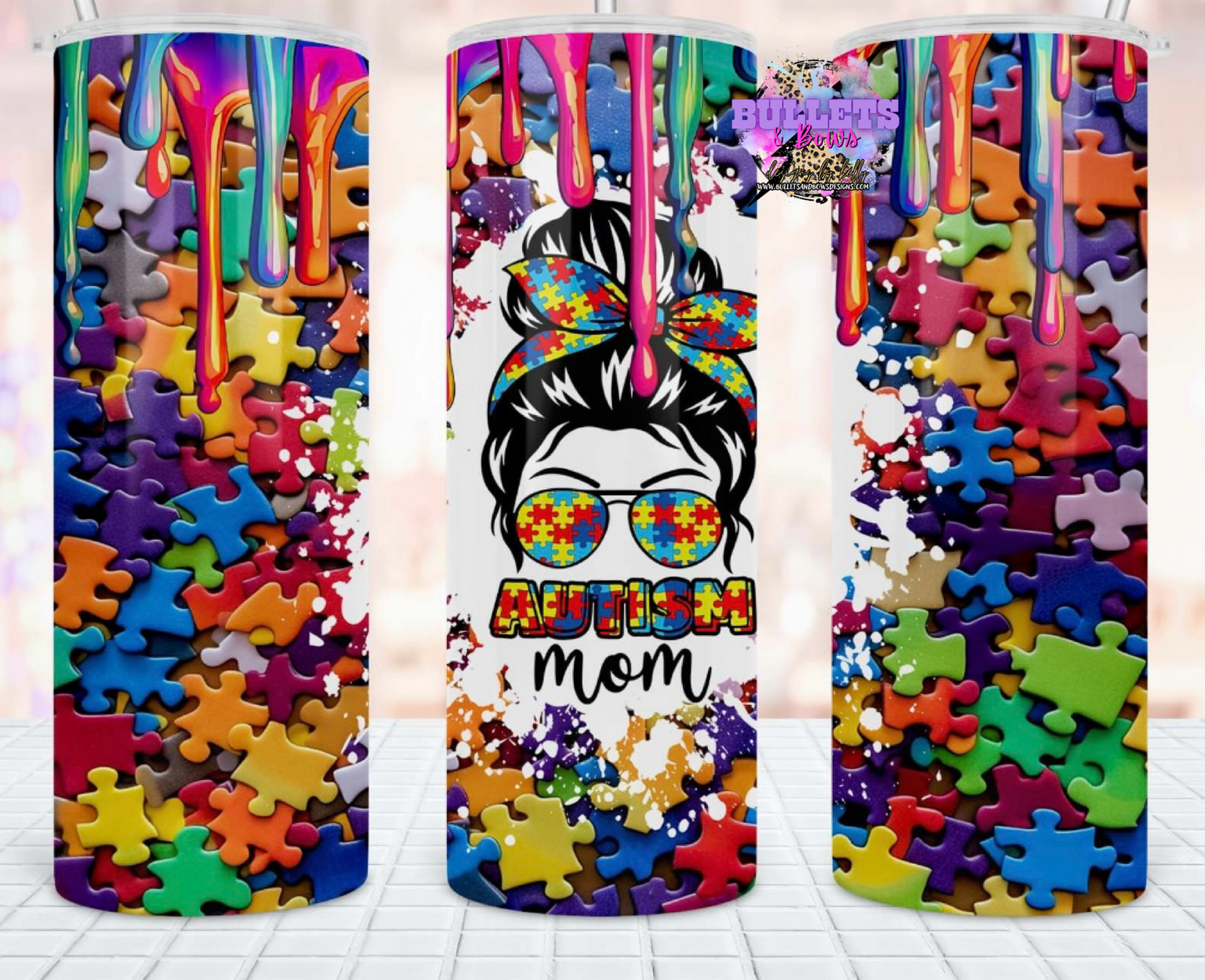 Autism Tumblers ❤️🧡💛💚💙💜