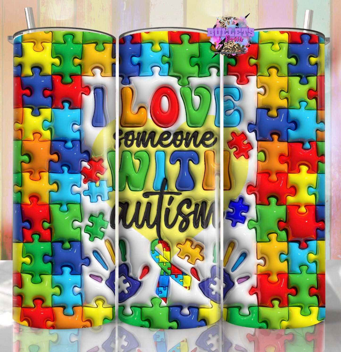 Autism Tumblers ❤️🧡💛💚💙💜