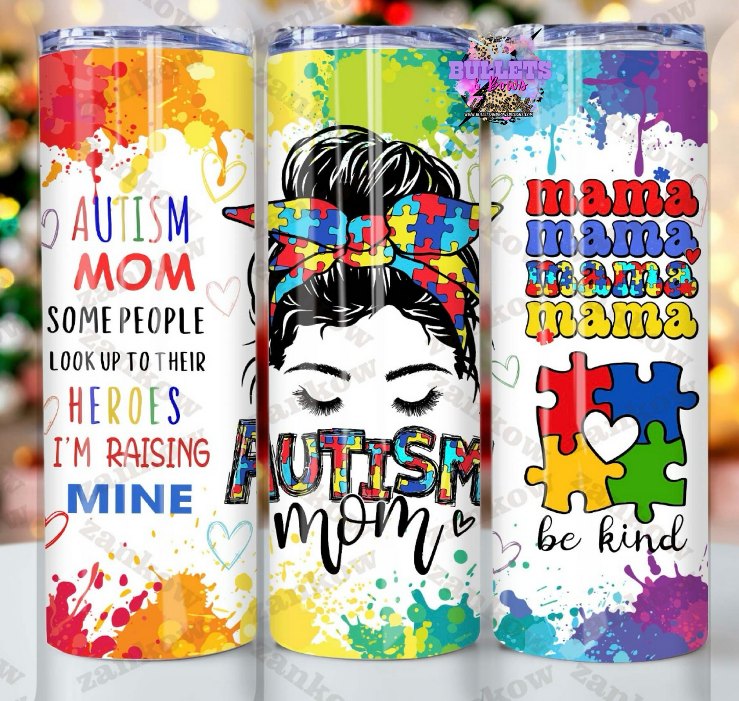 Autism Tumblers ❤️🧡💛💚💙💜