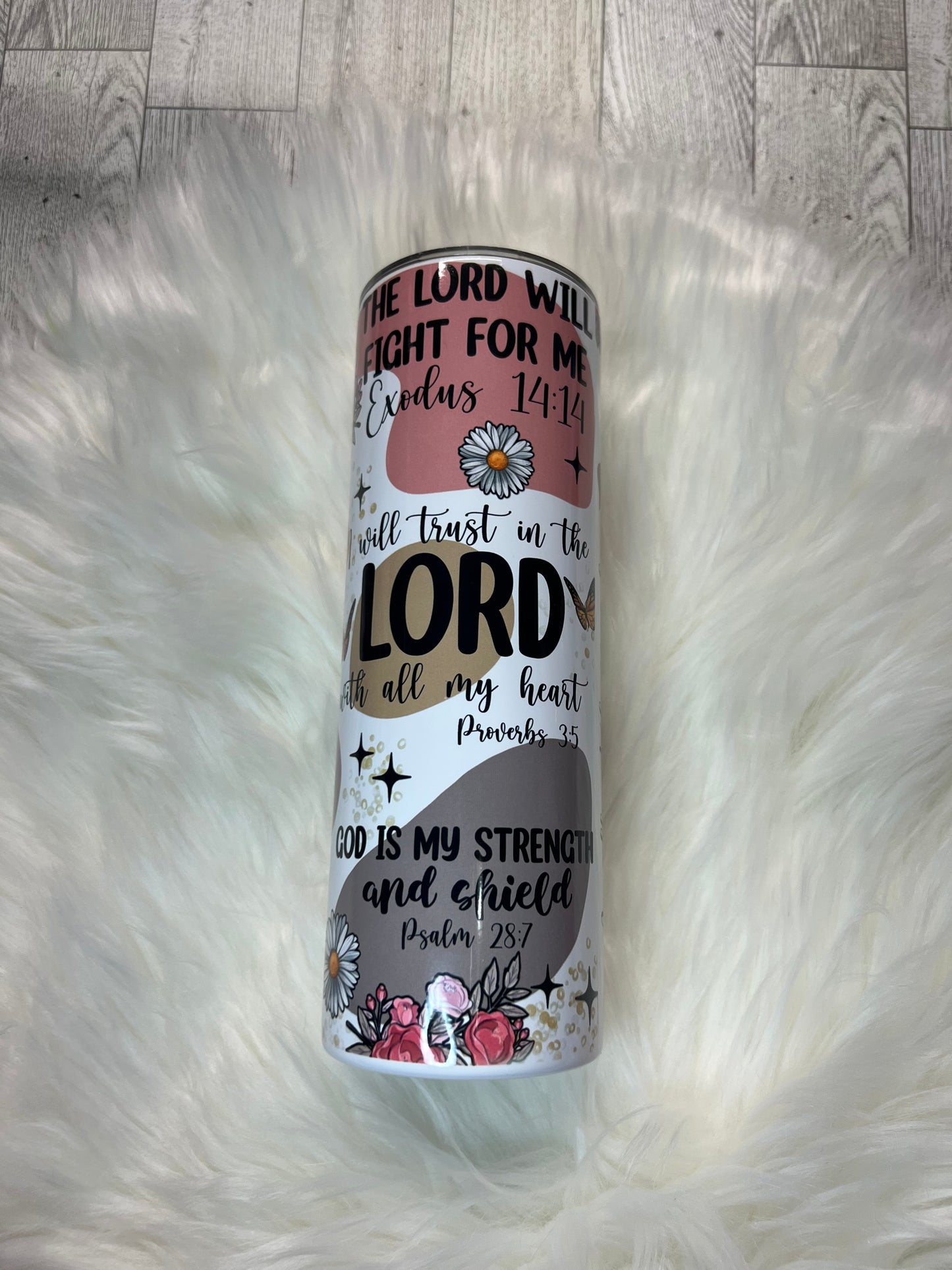 Live Sale cup • sublimation • 20oz stainless Lord affirmations