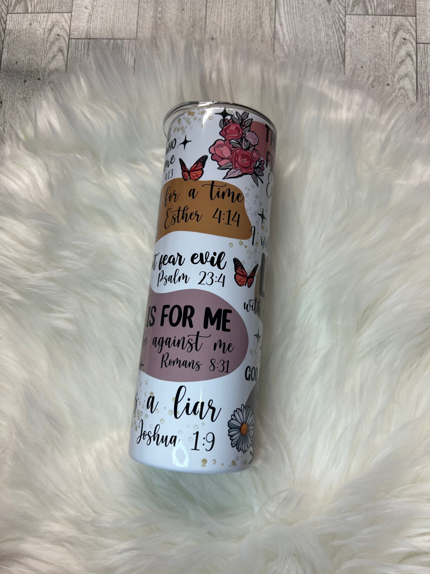 Live Sale cup • sublimation • 20oz stainless Lord affirmations