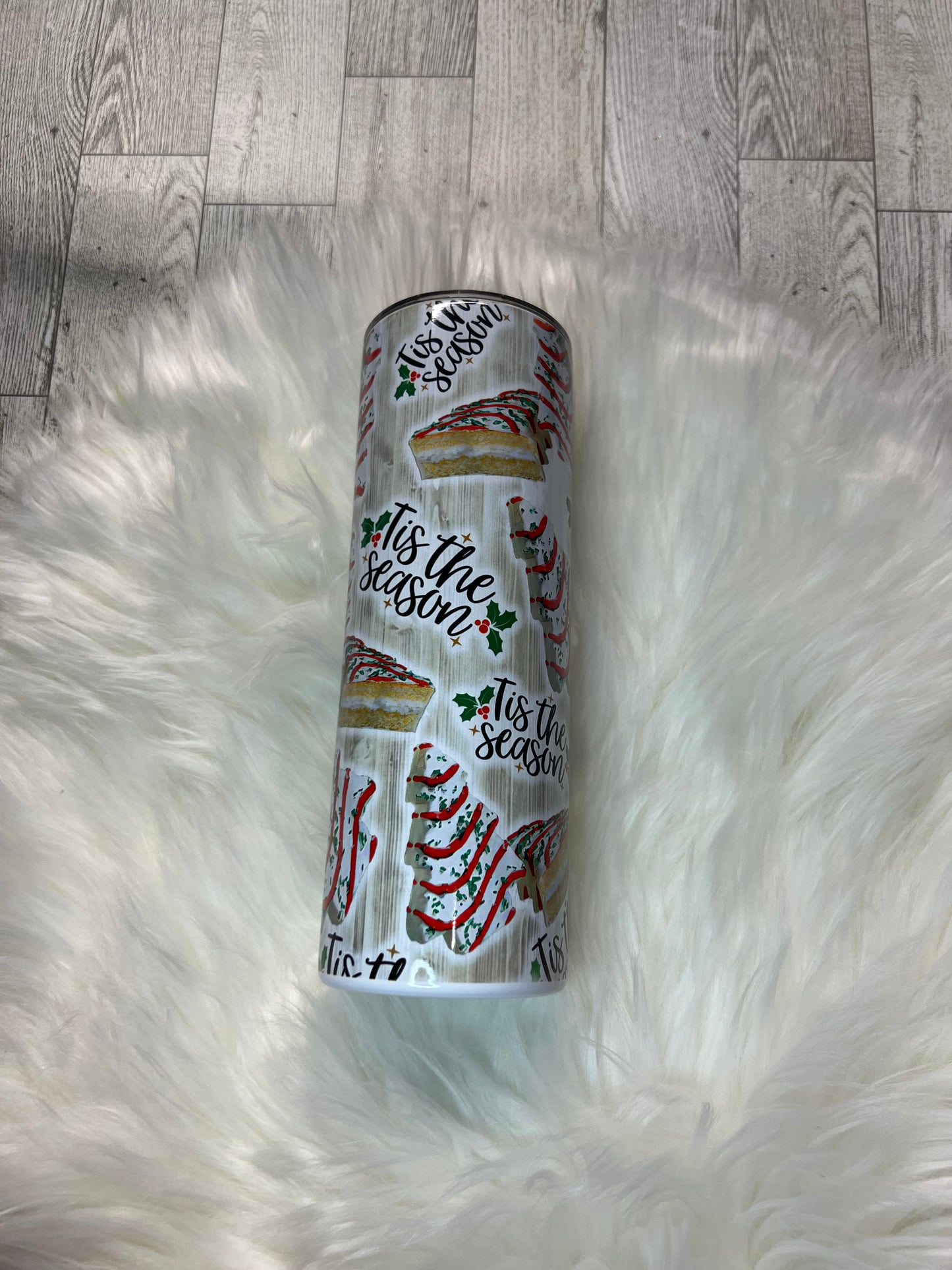 Live Sale cup • sublimation • 20oz stainless Tis the season