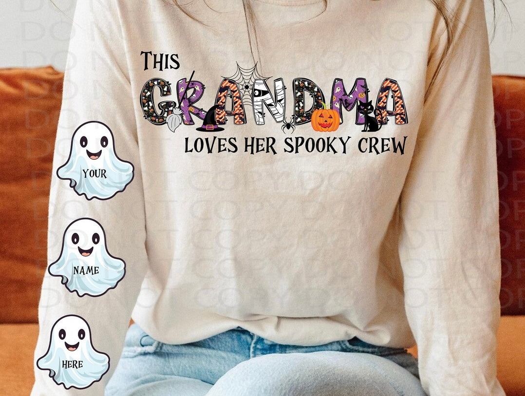 Loves Her Spooky Crew crewneck