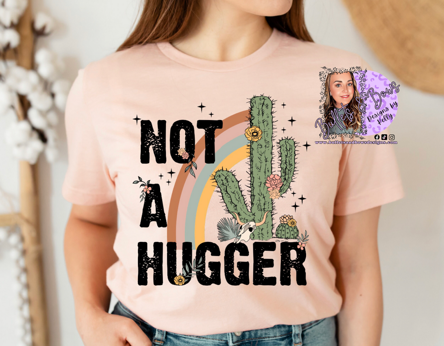 Not A Hugger tee