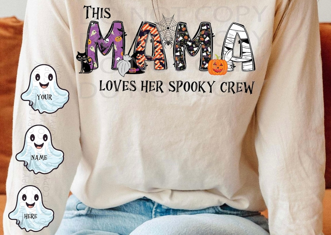 Loves Her Spooky Crew crewneck