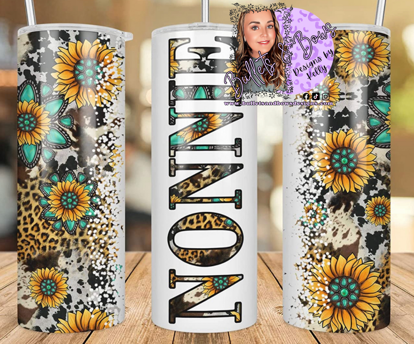 Nonnie Sunflower tumbler