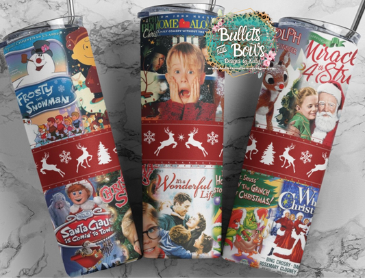 Christmas Movies tumbler