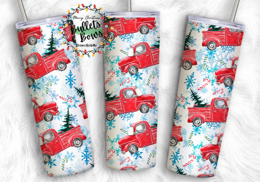 Christmas Truck tumbler