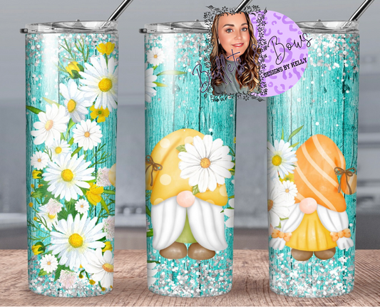 Spring Gnomes tumbler