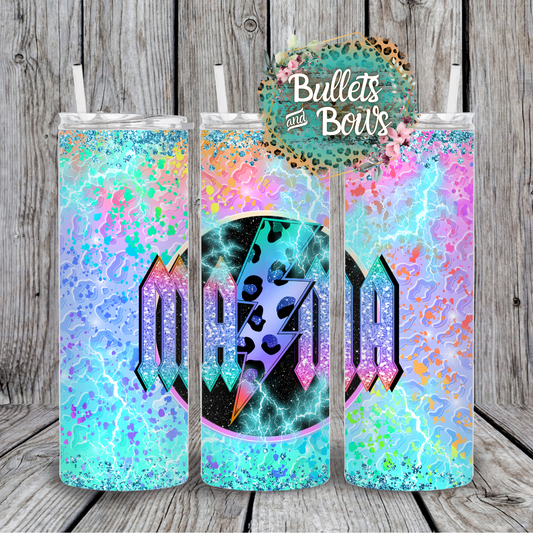 Mama multicolored tumbler